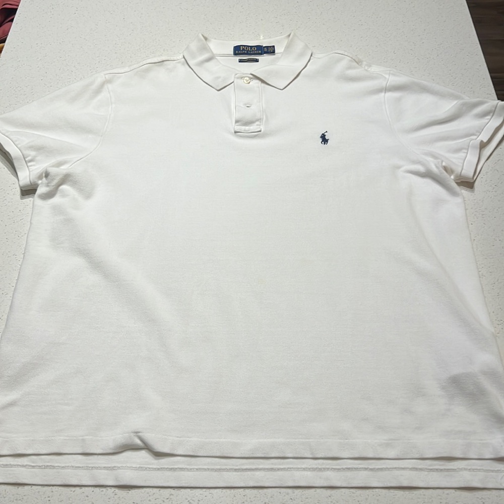 Ralph Lauren white polo shirt